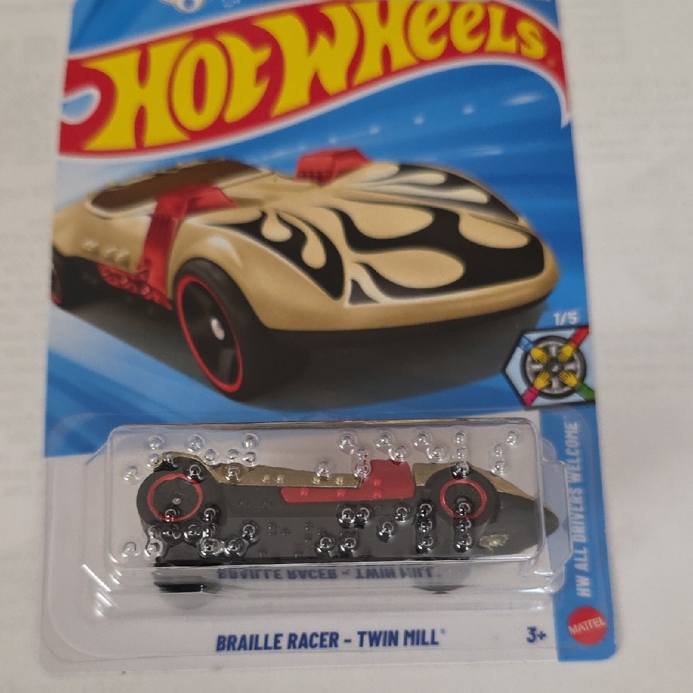 Braille Racer - Twin Mill Toy Car